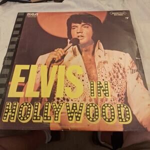 Elvis Presley 2-Disc Lp In Hollywood On Rca - Vg+ To Vg+ / Vg To V DLP 2-0168